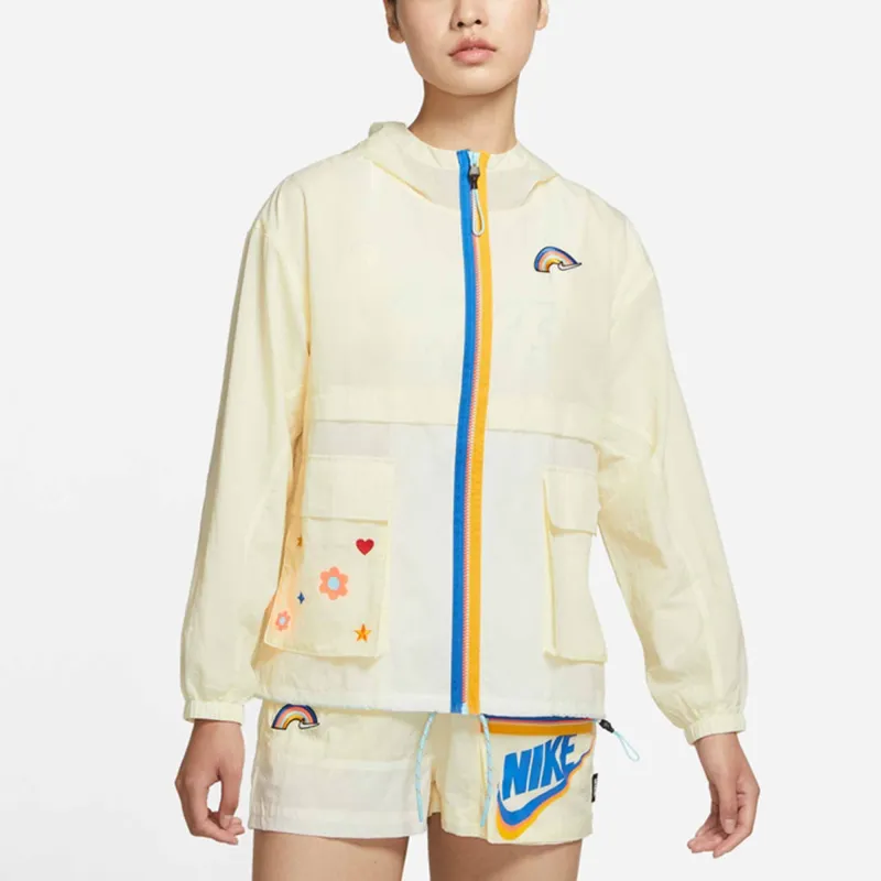 Nike Jackets Women's Light Yellow-3