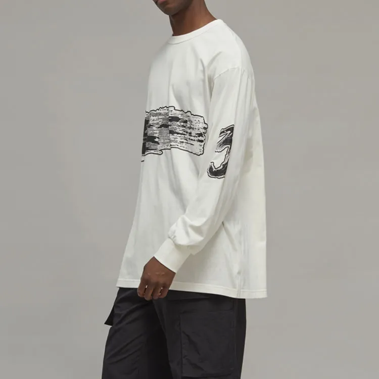 Y 3 Graphic print Cotton T shirt-4