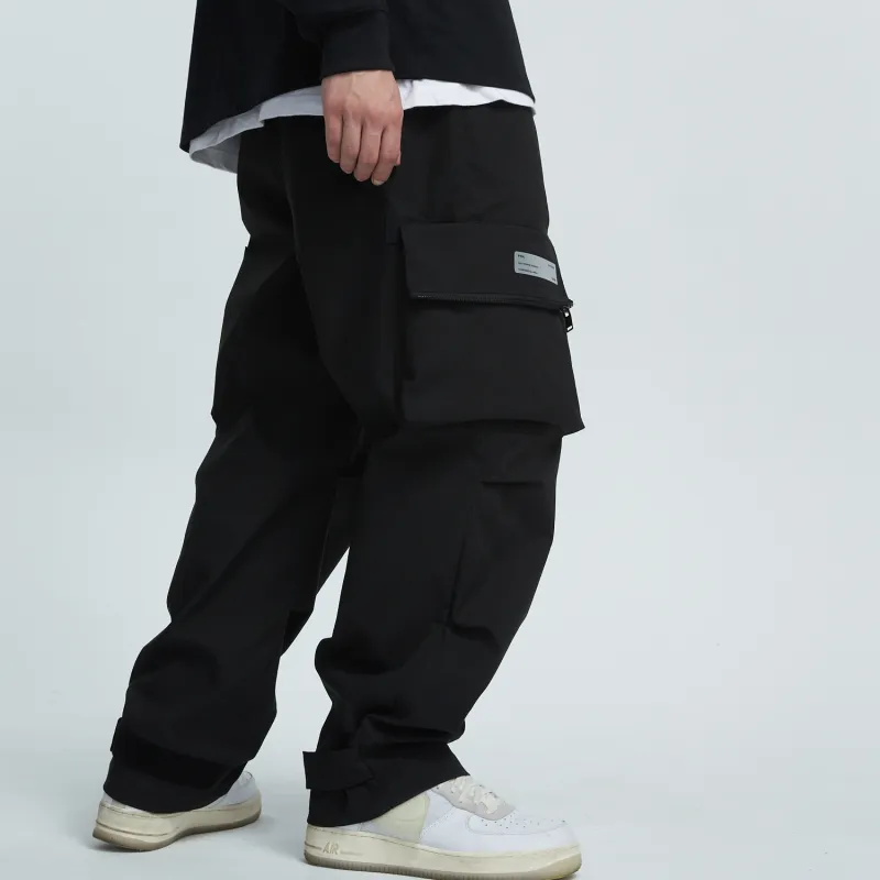 FPA Casual Pants Unisex Black-2