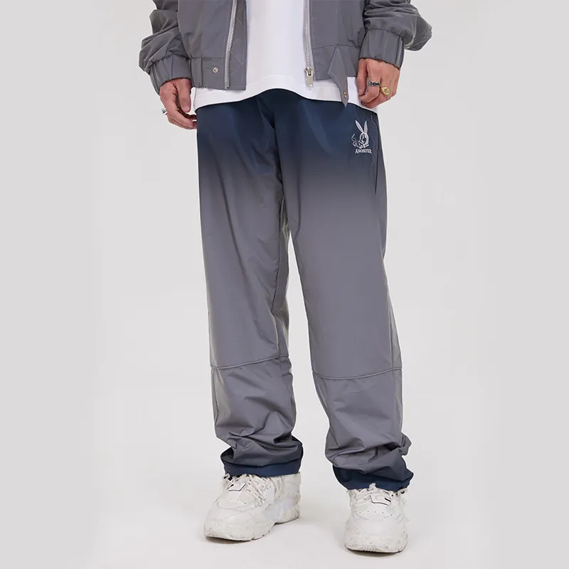 AMONSTER Jogger Thin Sports Pants Unisex Gradient Navy Blue-4