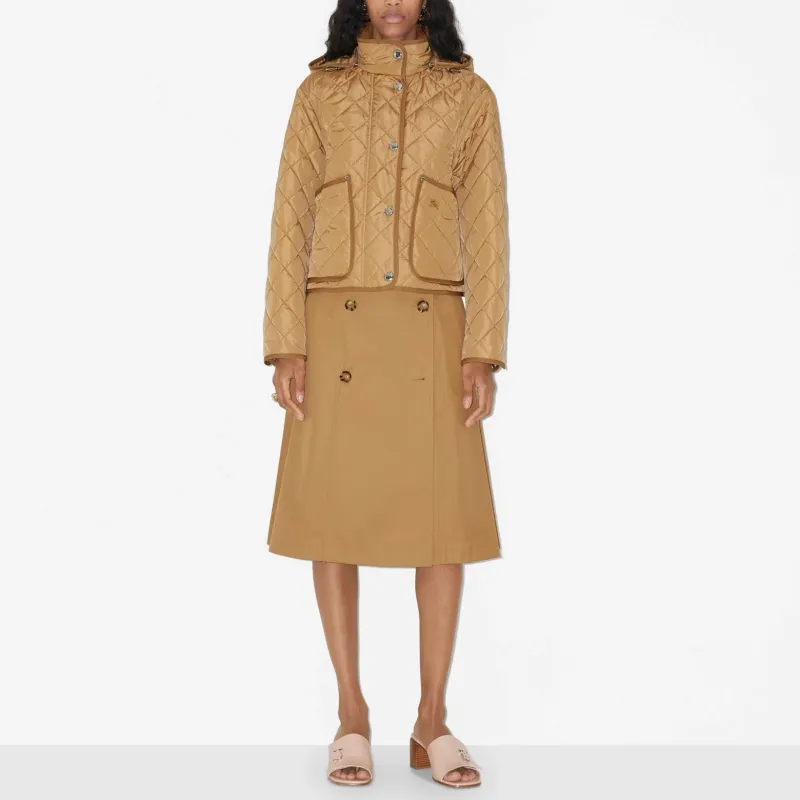 Burberry Belted waist Flared Skirt-1