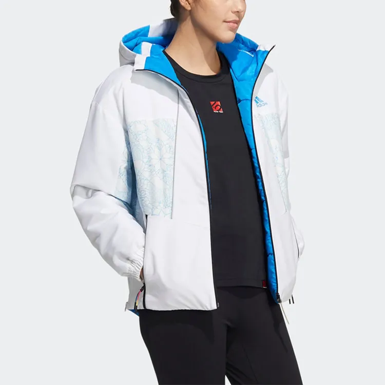 Adidas Puffer Jacket Women's White-3