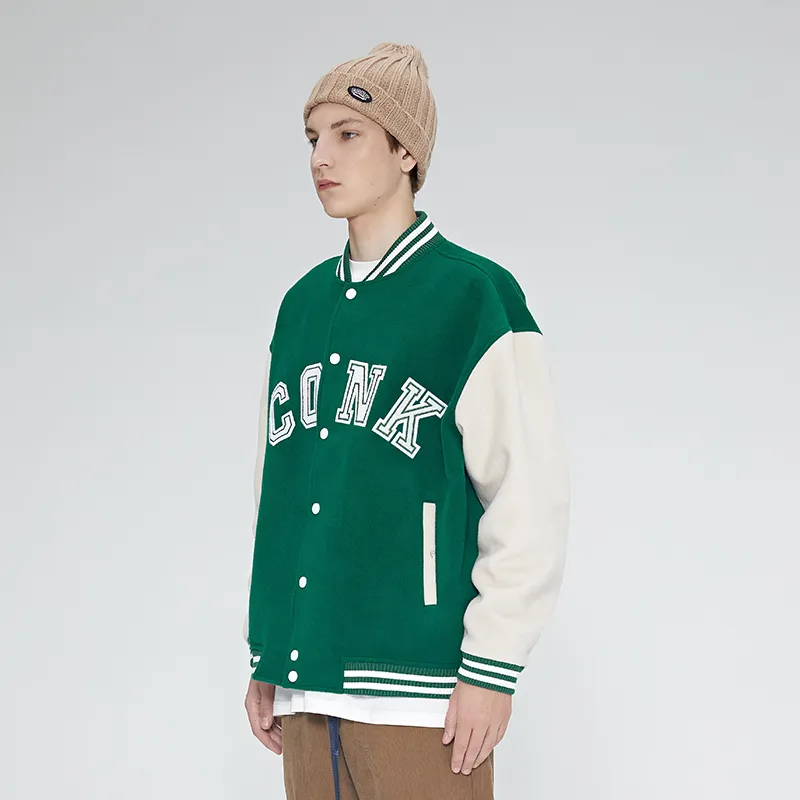 CONKLAB Baseball Jacket Spring Autumn And Winter Unisex-7