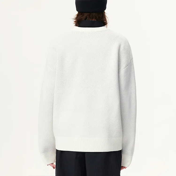FILA Have A Good Time Collection Sweaters Unisex Vanilla White-3