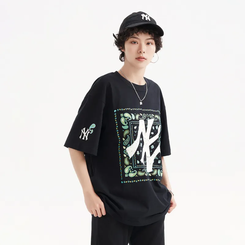 MLB SS23 Set-in Sleeve T-Shirt Unisex Black-6