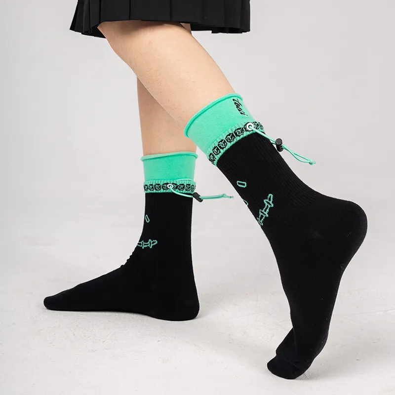 TOOCI Unisex Mid Calf Socks-2