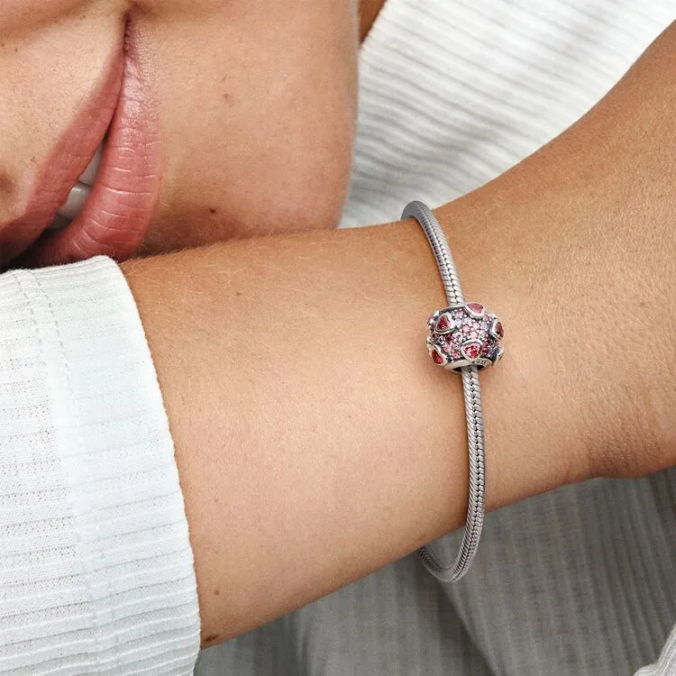 Pandora MOMENTS Bead Ornament Women's Red-2