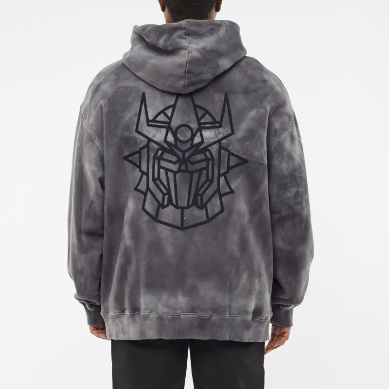 FANBIOU SS22 Hooded Loose Fit Regular Sweatshirt Unisex Gray-3