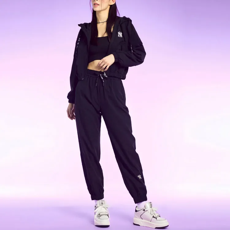 MLB New York Yankees Casual Pants Women's Black-4
