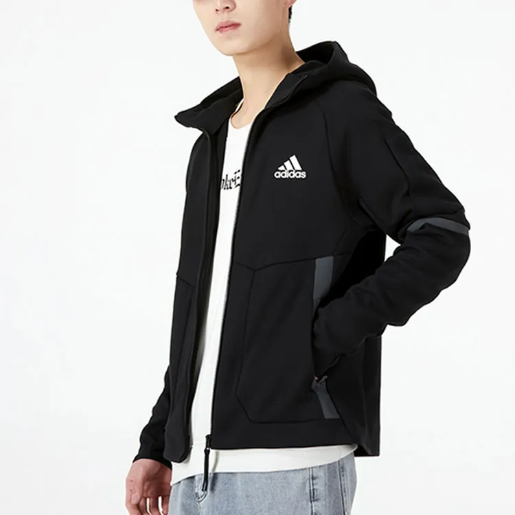 Adidas Jackets Men Black-4