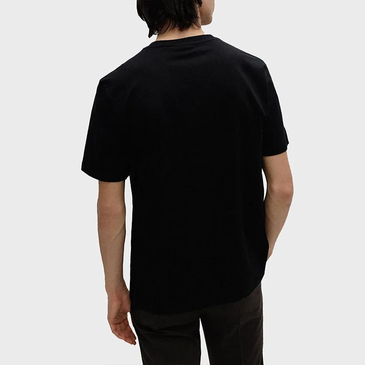 HUGO BOSS T Shirts Men Black-2