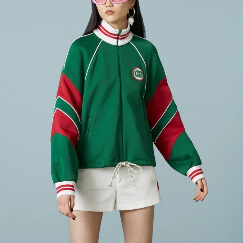 GUCCI Sweatshirts Women's Green-3