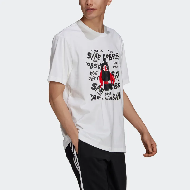 Adidas Originals T Shirt Men's White-3