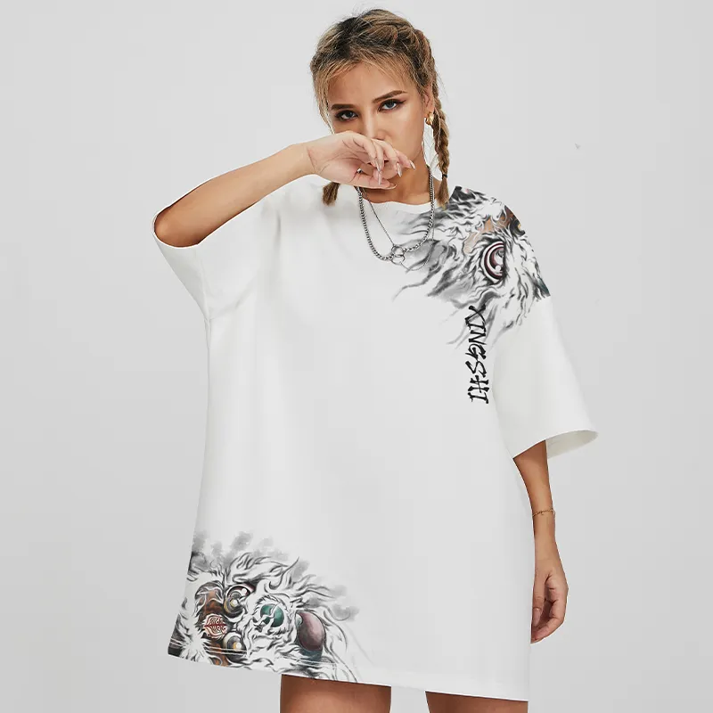 SANSYAS T-Shirts Unisex White-5