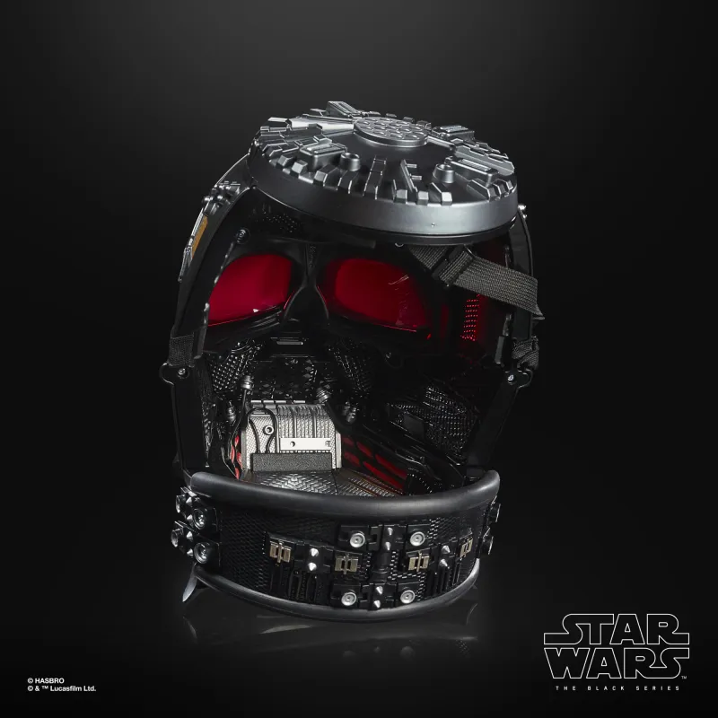 Hasbro Star Wars, Black Warrior, Darth Vader, Wearable 1 1 Helmet Assembled Models-2