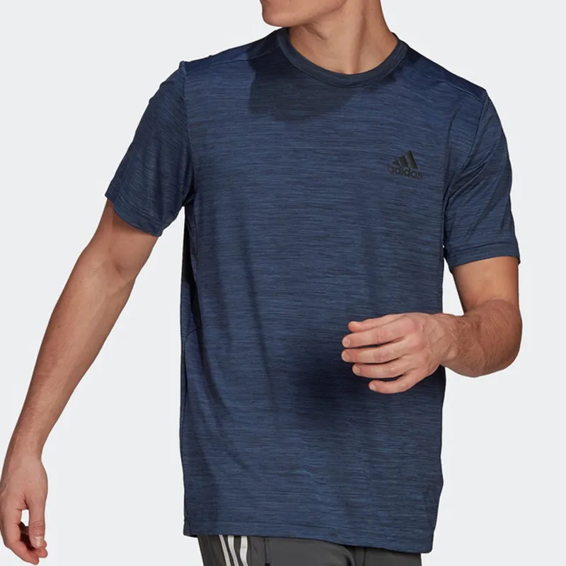 Adidas T Shirts Men Dark Blue-3