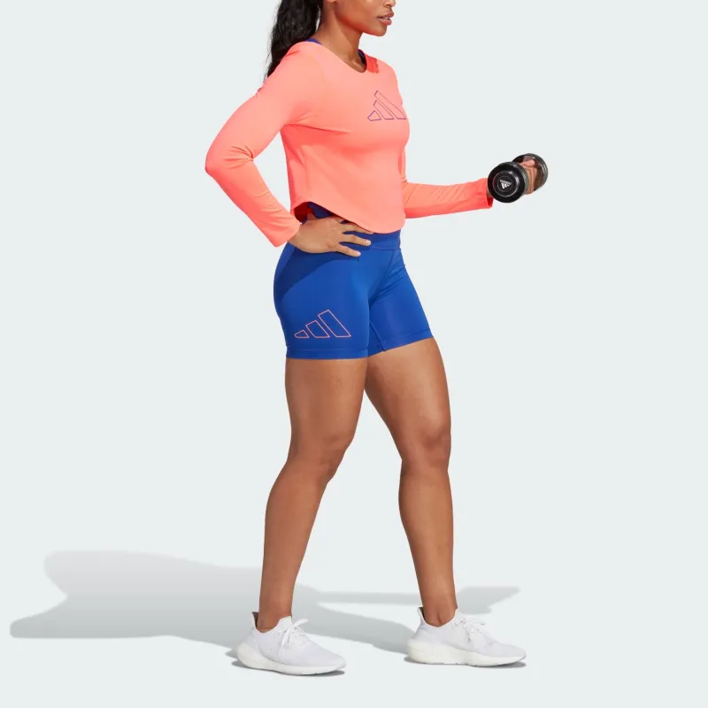 Adidas Crop Tops Women's Orange-1