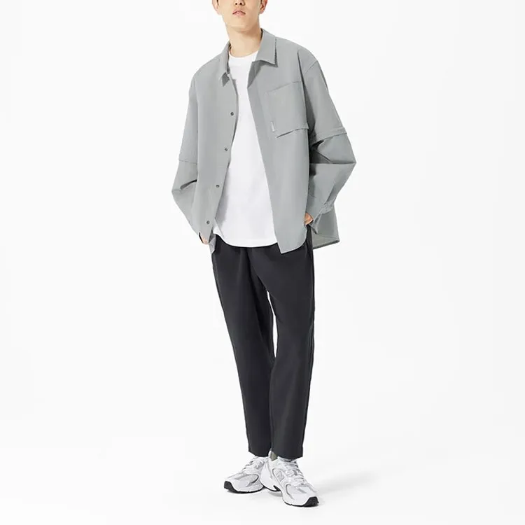 New Balance Casual Pants Men Black-2