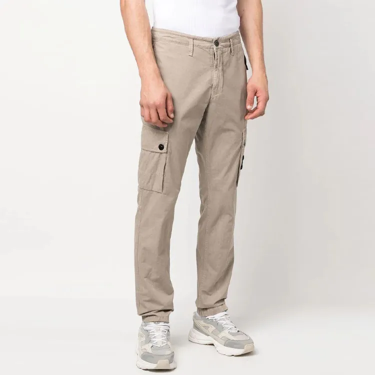 STONE ISLAND Compass patch Cargo Trousers-4