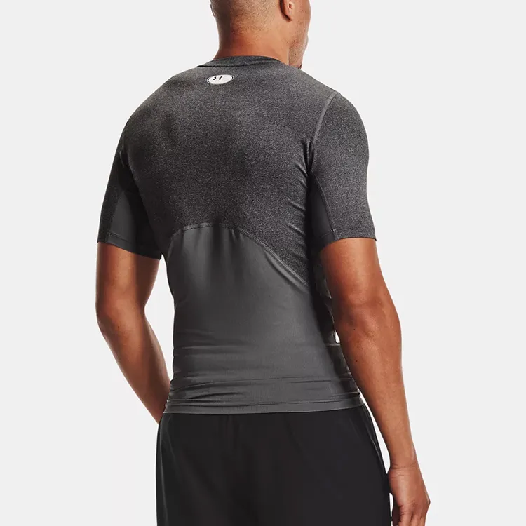 Under Armour HeatGear Fitness Clothing Men Carbon Gray-4