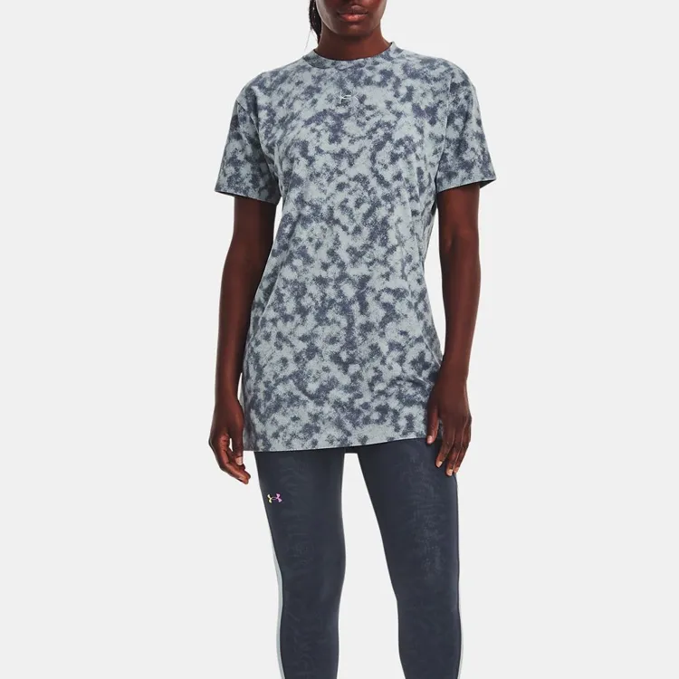 Under Armour T Shirt Women's Harbor Blue-2