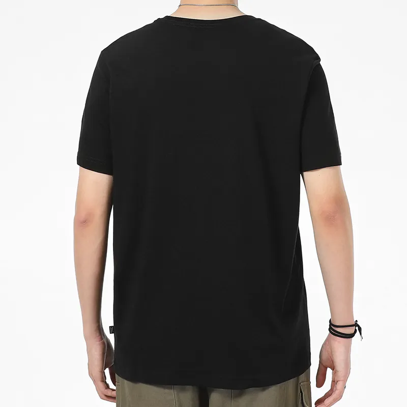 PUMA ESS T Shirts Men Black-2