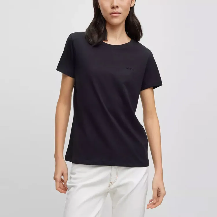 HUGO BOSS T-Shirts Women's Black-2