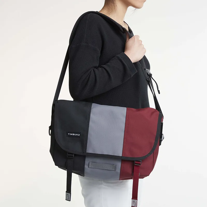 Timbuk2 Canvas Commute Laptop Bag Messenger Bag Canvas Bag Shoulder Bag Crossbody Bag Regular Unisex Litchi Color-2