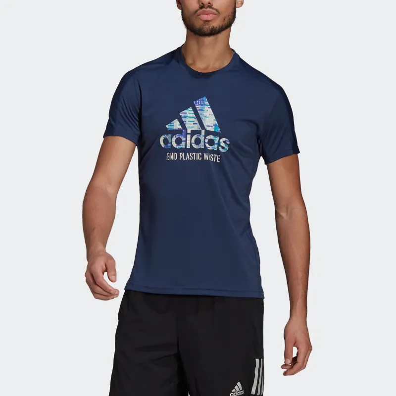Adidas T Shirts Men Navy Blue-1