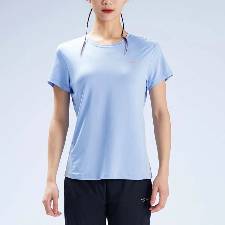 Erke T Shirt Women's Honey Blue-3