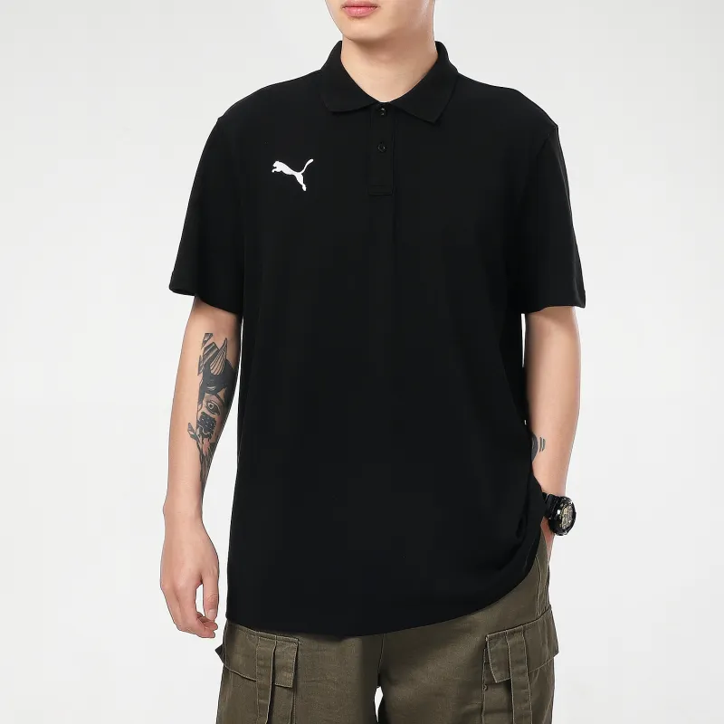 PUMA Polo Shirts Men Black-2