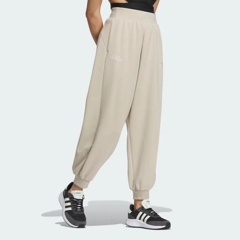 Adidas Knitted Sweatpants Women's Light Umber-3