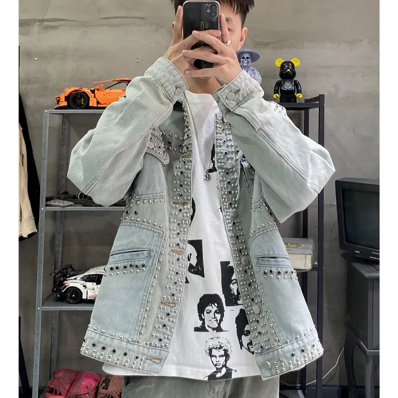 XINYINSU Denim Jackets Unisex-7