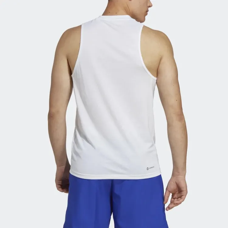 Adidas Essential Tank Tops Men White-4