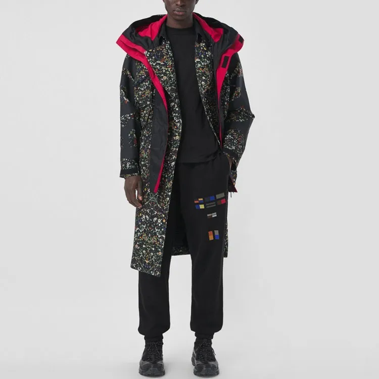 Burberry Badge Appliqué Cotton Jogging Pants-2