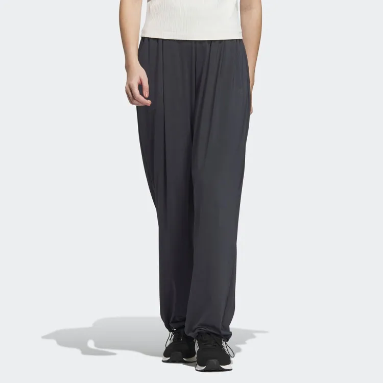 Adidas Casual Pants Women's Black Gray Color-2