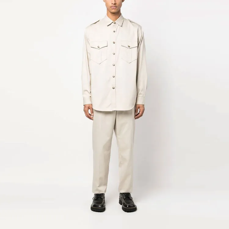 ISABEL MARANT Button-Up Overshirt-1