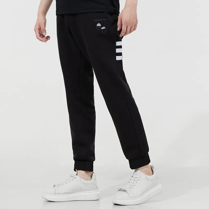 Adidas Neo Knitted Sweatpants Men Black-4