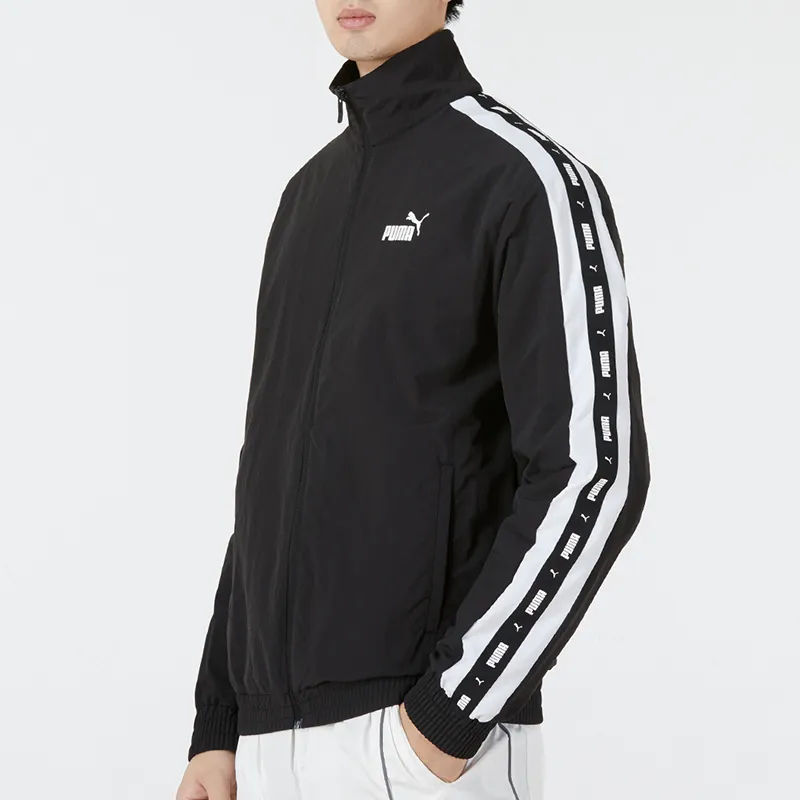 PUMA Blocking Tape Jackets Men Black-4