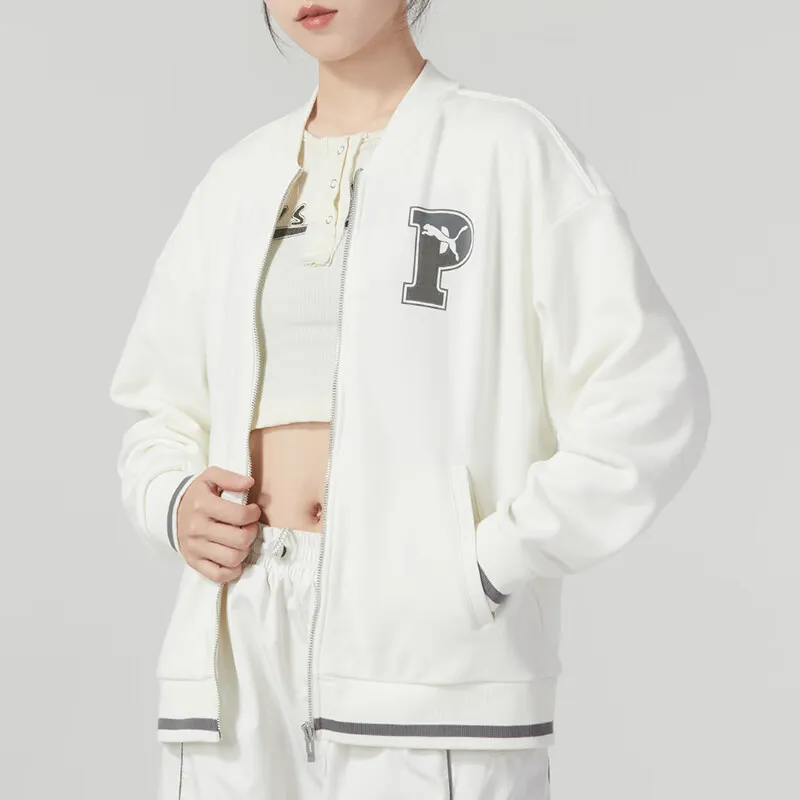 PUMA Jackets Women's White-2