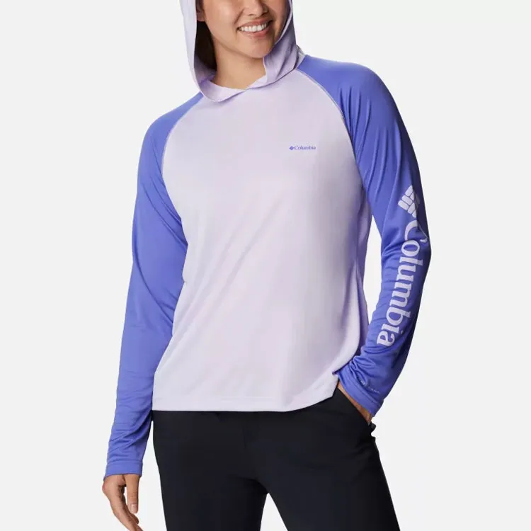 Columbia T-Shirts Women's Purple-2