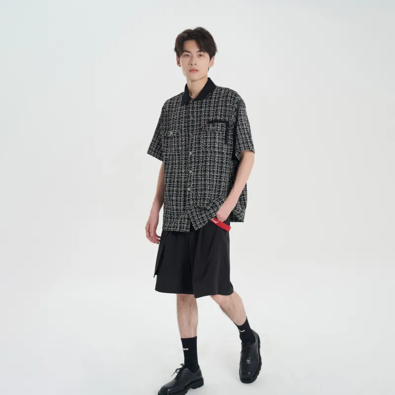 PMET Casual Shorts Unisex Black-4