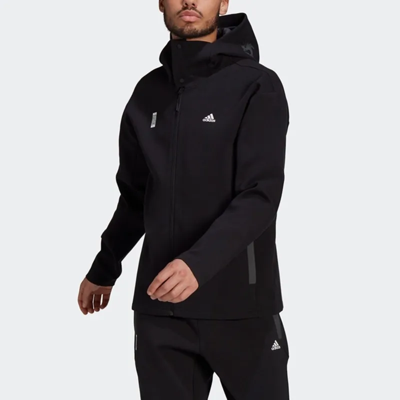 Adidas Jackets Men Black-4