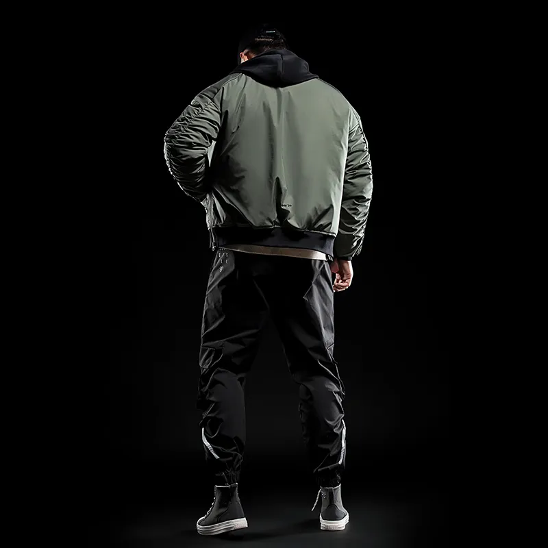 Monster Guardians Jackets Men Army Green-6