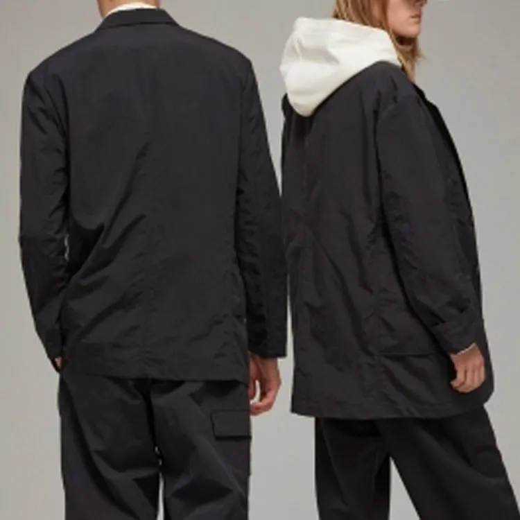 Y 3 Cr Nyl Crease effect Single breasted Blazer-2