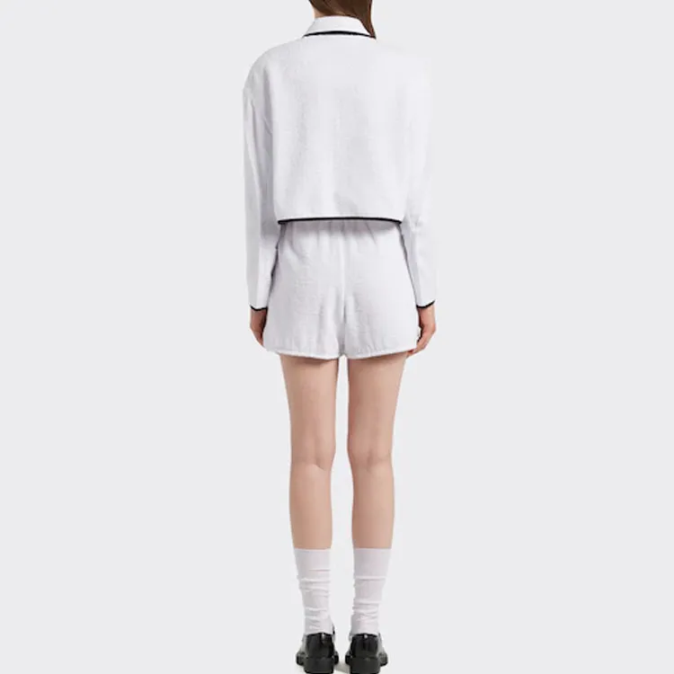 PRADA SS22 Jackets Coats Women's White-3