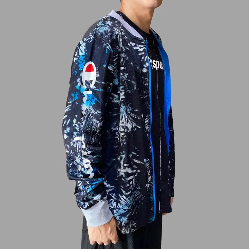 Champion Jacket US Version Unisex Sky Blue-4