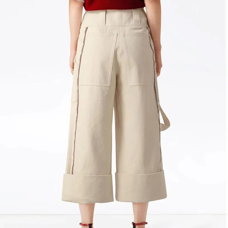 Burberry Cargo Pants Women's White-8