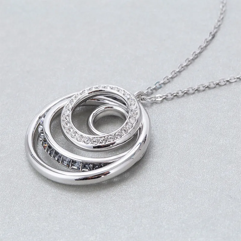 Swarovski DYNAMIC PENDANT Faux Crystal Necklaces Women's-3