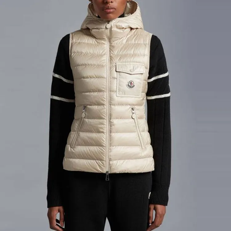 Moncler Glygos Vest 'Light Beige'-2